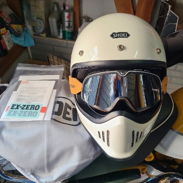 SHOEI ex-zero ヘルメット フルフェイス ショウエイ ホワイトの通販 by