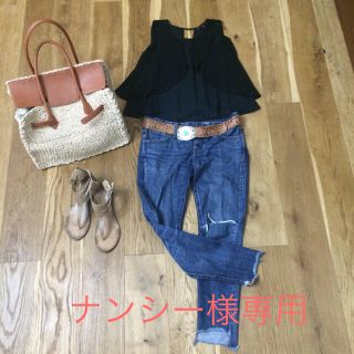 ザラ(ZARA)のZARA 黒タンクトップM(キャミソール)