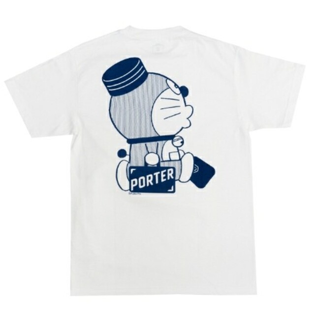 PORTER(ポーター)のドラえもん × PORTER  T-shirt(M) 横向き メンズのトップス(Tシャツ/カットソー(半袖/袖なし))の商品写真