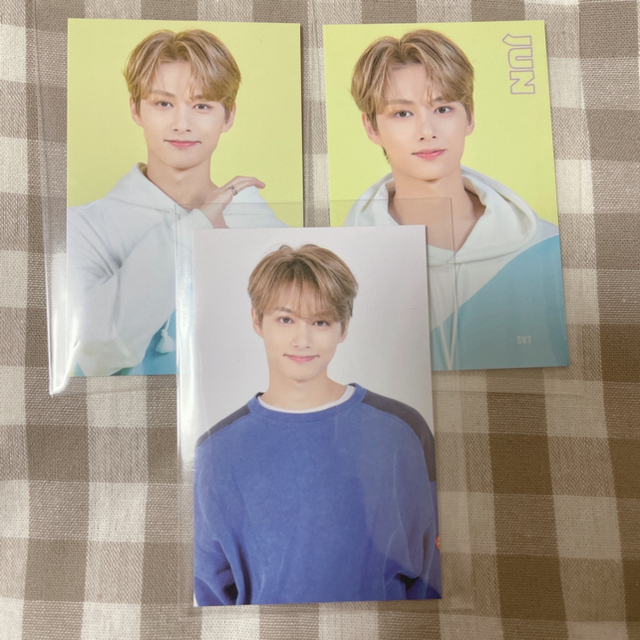 SEVENTEEN(セブンティーン)のSEVENTEEN CARAT LAND トレカ ジュン エンタメ/ホビーのタレントグッズ(アイドルグッズ)の商品写真