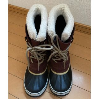 ソレル(SOREL)の⭐️最終価格、早もの勝ち⭐️SOREL 茶色本革防水スノーブーツ(ブーツ)