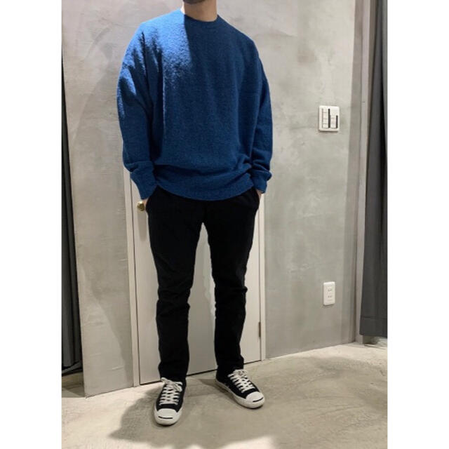 ATON モヘア ニット TINGO CREWNECK SWEATERの通販 by ...