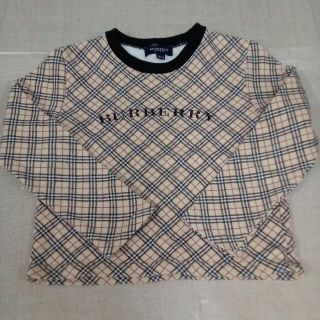 バーバリー(BURBERRY)のバーバリー チェックトレーナー 120cm 02MN0206490(Tシャツ/カットソー)