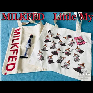 リトルミー(Little Me)のMILKFEDとLittle Meの手提げ、Little Meの万年筆(トートバッグ)