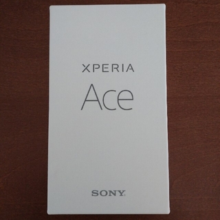 エクスペリア(Xperia)の【値下げ】XPERIA Ace パープル(スマートフォン本体)