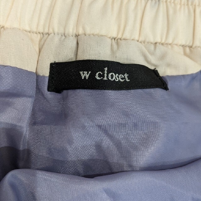 w closet(ダブルクローゼット)のw closet ウールミックスチェックミニスカート レディースのスカート(ミニスカート)の商品写真