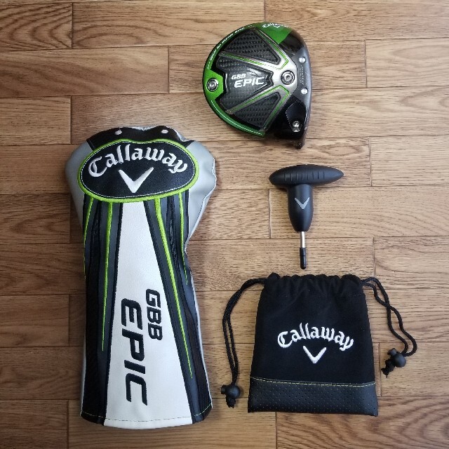 Callaway(キャロウェイ)のキャロウェイドライバーヘッド　GBBエピックサブゼロ9.0°　カバー、レンチ付き スポーツ/アウトドアのゴルフ(クラブ)の商品写真