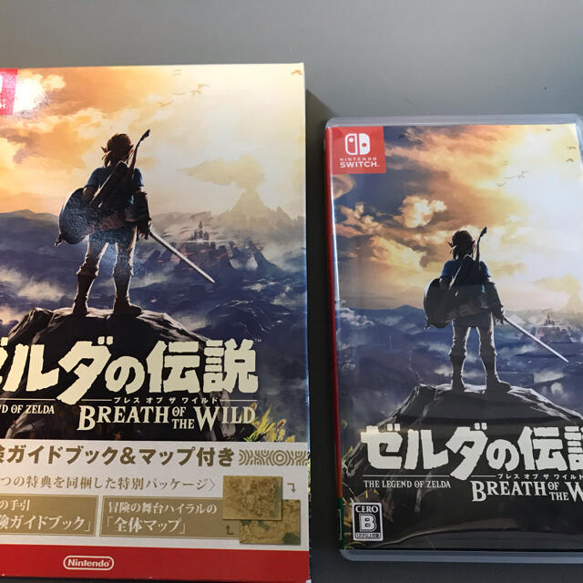 ゼルダの伝説 ブレス オブ ザ ワイルド ～冒険ガイドブック＆マップ付き～（数量