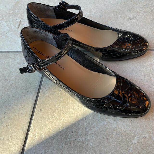 TSUMORI CHISATO(ツモリチサト)のツモリチサトワークパンプス美品23㎝ レディースの靴/シューズ(ハイヒール/パンプス)の商品写真
