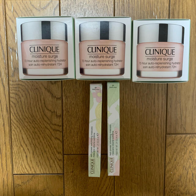 CLINIQUE(クリニーク)のCLINIQUE モイスチャーサージ72ハイドレーター75ml*3 コスメ/美容のスキンケア/基礎化粧品(フェイスクリーム)の商品写真