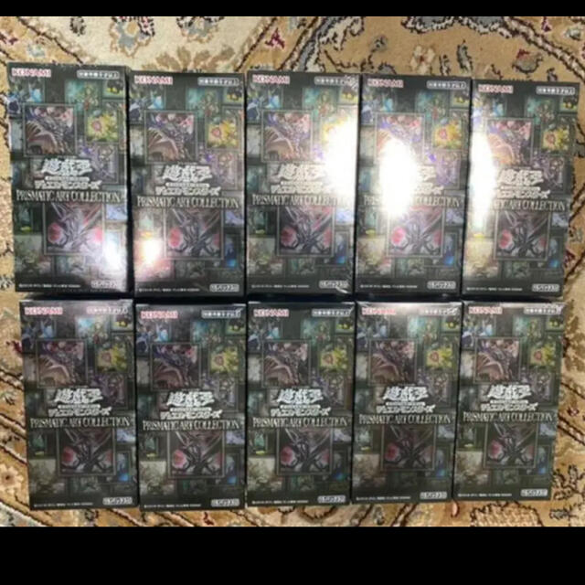 遊戯王 - 遊戯王　プリズマティックアートコレクション　新品未開封シュリンク付き10BOX