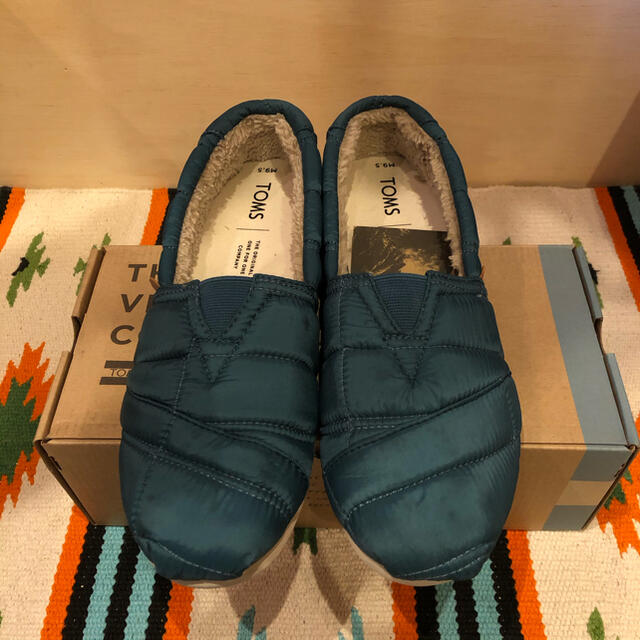 【新品】TOMS  Mens ナイロン ボア スリッポン 27.5cm