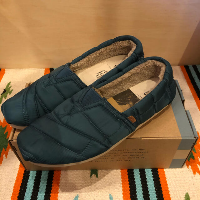 【新品】TOMS  Mens ナイロン ボア スリッポン 27.5cm