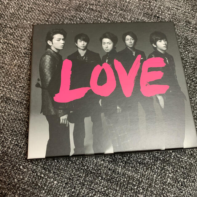 嵐(アラシ)の嵐　LOVE CD＋DVD エンタメ/ホビーのCD(ポップス/ロック(邦楽))の商品写真