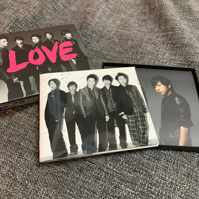 嵐(アラシ)の嵐　LOVE CD＋DVD エンタメ/ホビーのCD(ポップス/ロック(邦楽))の商品写真