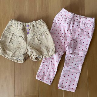 ベビーギャップ(babyGAP)のbaby GAP♡女の子90㎝パンツ2枚セット(パンツ/スパッツ)