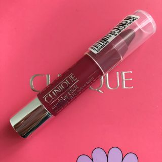 クリニーク(CLINIQUE)のチャビースティック　リップカラーバーム　スーパーストロベリー07 クリニーク  (リップグロス)