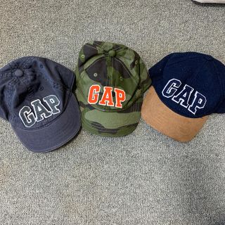 ベビーギャップ(babyGAP)のgap キッズキャップ3点 美品(帽子)