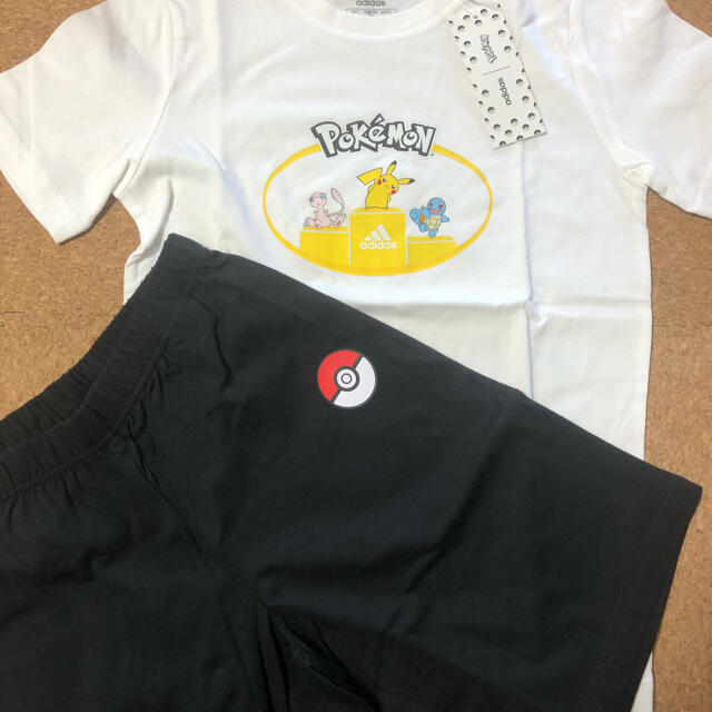 直販割 アディダス ポケモン Tシャツu0026短パンセット 140 白黒と青セット 限定セット Stivosmeat Gr