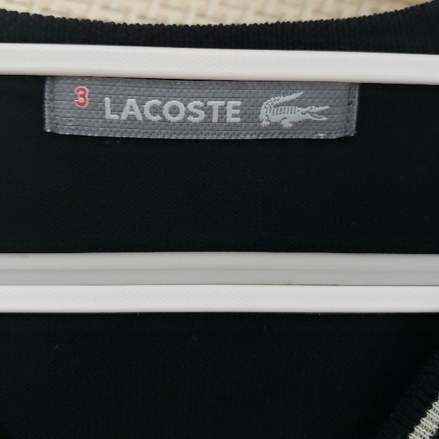【美品】LACOSTE　ウールセーター3サイズ 1