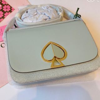 ケイトスペードニューヨーク(kate spade new york)のケイトスペード　ニコラ　ツイストロック　ショルダーバッグ　水色　ブルー　春夏(ショルダーバッグ)