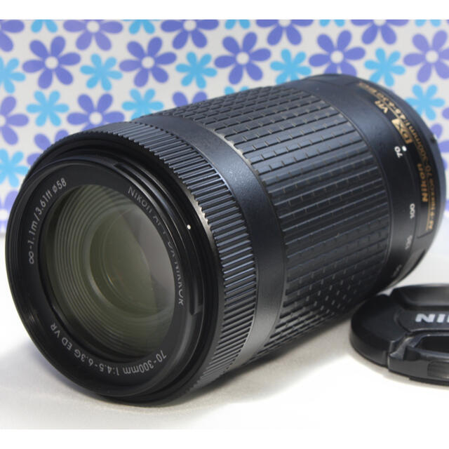 人気ブラドン 極美品☆Nikon AF-P DX 70-300mm ED VR☆手振れ補正