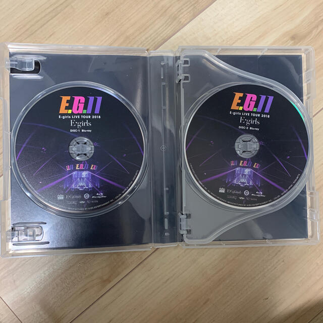 E-girls(イーガールズ)のE-girls LIVE TOUR 2018～E.G.11～ Blu-ray エンタメ/ホビーのDVD/ブルーレイ(ミュージック)の商品写真