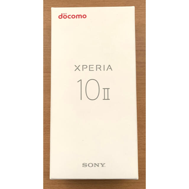 Xperia(エクスペリア)のdocomo XPERIA10Ⅱ SONY 箱のみ スマホ/家電/カメラのスマートフォン/携帯電話(その他)の商品写真