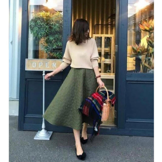 通販でクリスマス 美品 ユニクロ 巻きスカート リバーシブル