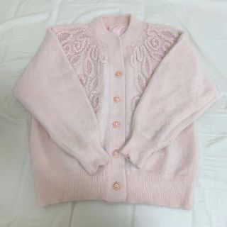 ロキエ(Lochie)のmohair cardigan / LaLa / vintage(カーディガン)