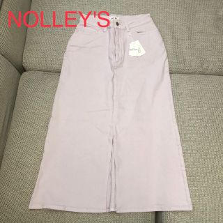 ノーリーズ(NOLLEY'S)の新品FREDY REPIT☆デニム調ロングスカート☆サイズ38ピンク☆ノーリーズ(ロングスカート)