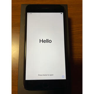 アイフォーン(iPhone)の『値下げ』iPhone7PLUS 128GB SIMフリー　ブラック(スマートフォン本体)