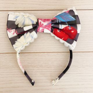 アンジェリックプリティー(Angelic Pretty)のAngelic Pretty cherry カチューシャ jsk op リング(カチューシャ)