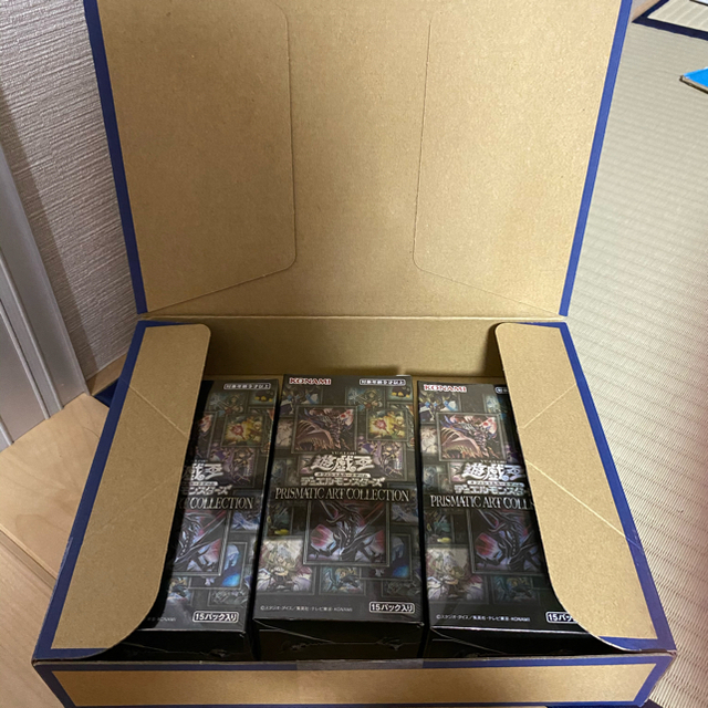 遊戯王(ユウギオウ)の遊戯王　PRISMATIC ART COLLECTION  3BOX エンタメ/ホビーのトレーディングカード(Box/デッキ/パック)の商品写真