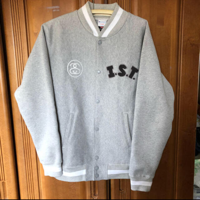 Stussy Champion jacket コラボ スタジャン ステューシー Stussy Champion jacket コラボ スタジャン ステューシー