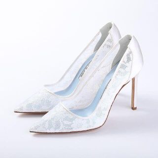 マノロブラニク(MANOLO BLAHNIK)の【新品】マロノ ブラニク Manolo Blahnik Lace BB Pump(ハイヒール/パンプス)