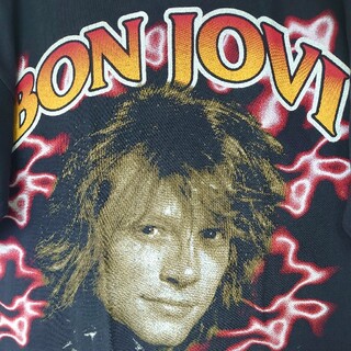 ボン・ジョヴィ　90sヴィンテージTシャツ ブート　当時物　XL(Tシャツ/カットソー(半袖/袖なし))