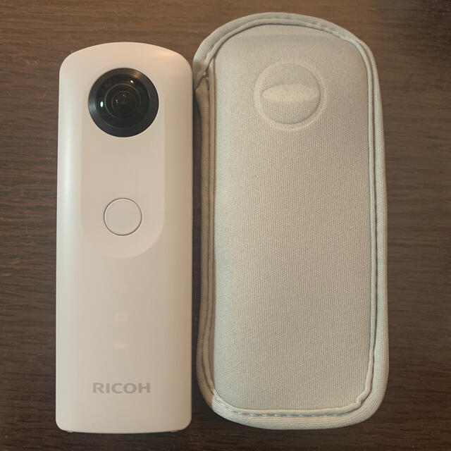 RICOH THETA SC2 BEIGE ベージュ 360度全天球カメラ 360°手振れ補正機能搭載 4K動画 進化したHDR合成機能 (THETA - 2