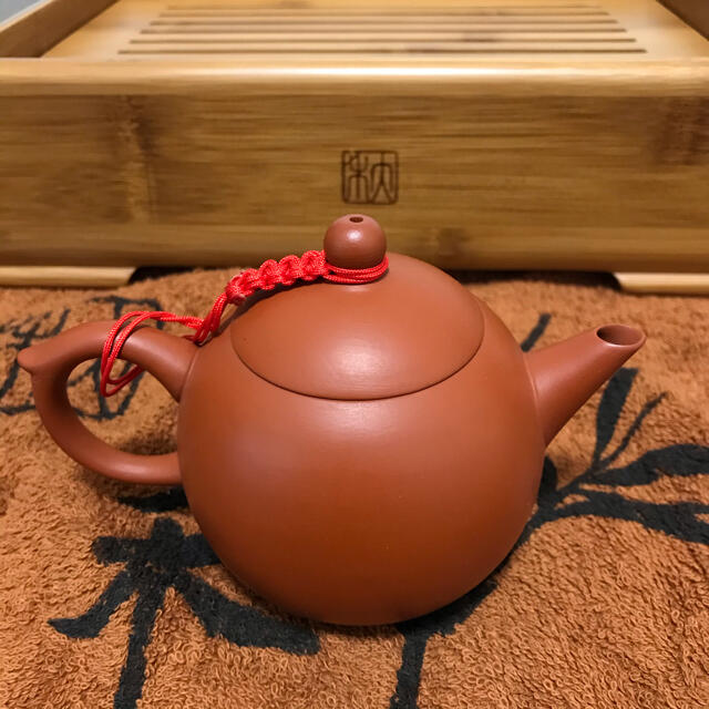 【未使用】台湾茶器セット（茶盤、茶壷、茶杯、聞香杯）大禾竹藝工坊　宜龍 インテリア/住まい/日用品のキッチン/食器(食器)の商品写真