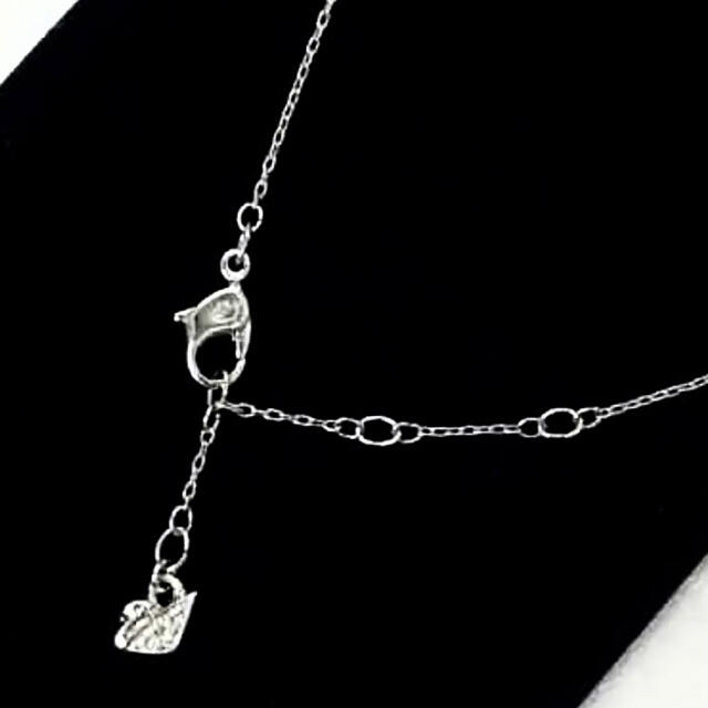 SWAROVSKI - SWAROVSKI スワロフスキー リボン ネックレス SWAROVSKI - SWAROVSKI スワロフスキー リボン ネックレス