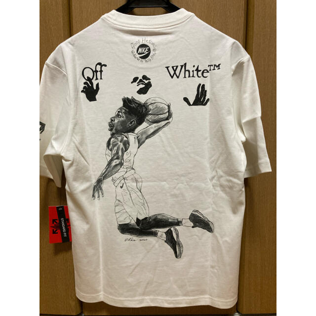 NIKE(ナイキ)のJORDAN x off-white  Tシャツ メンズのトップス(Tシャツ/カットソー(半袖/袖なし))の商品写真