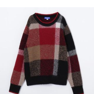 バーバリーブルーレーベル(BURBERRY BLUE LABEL)のブルーレーベルクレストブリッジ　ニット　サイズ38(ニット/セーター)