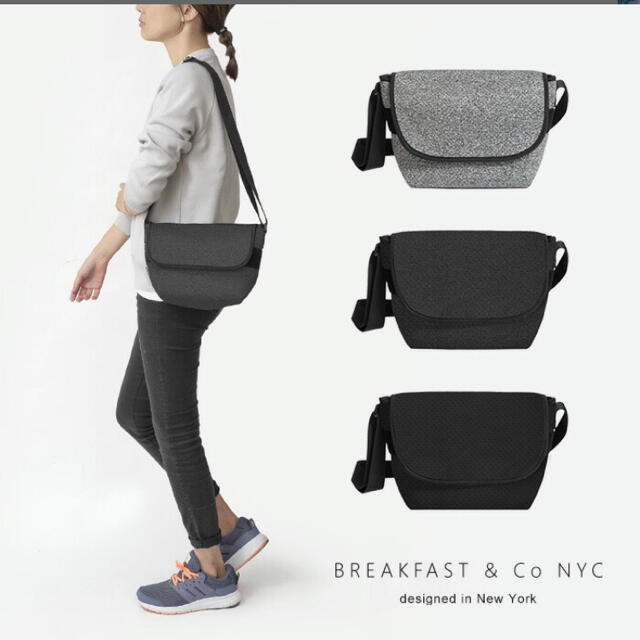 breakfast(ブレックファスト)のメッセンジャー　ネオプレン　バッグ　ウォッシャブル メンズのバッグ(メッセンジャーバッグ)の商品写真