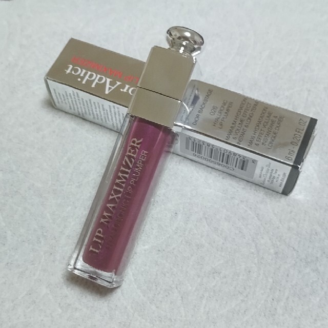 Dior(ディオール)の限定新色★Dior マキシマイザー 26 plum プラム クリスマスコフレ コスメ/美容のベースメイク/化粧品(口紅)の商品写真