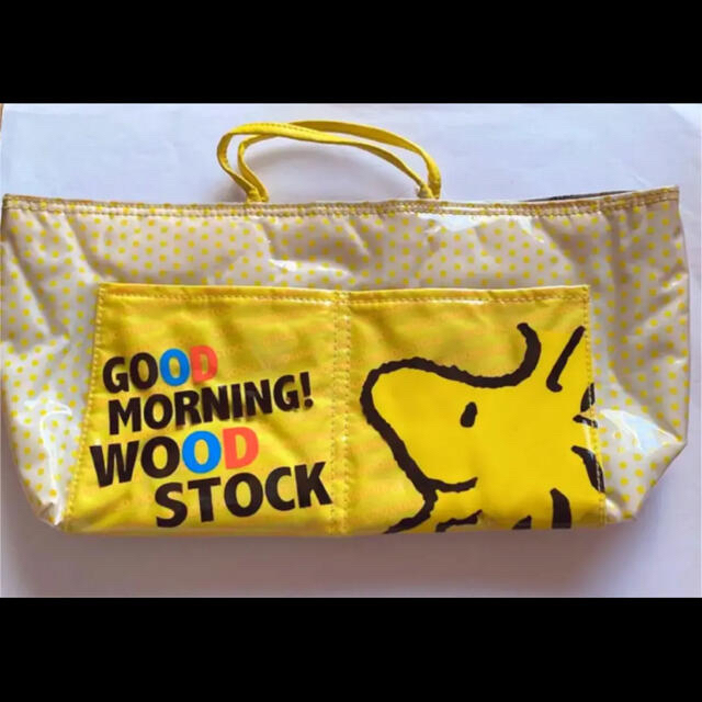 PEANUTS(ピーナッツ)のスヌーピー wood stock ハンドバッグ　ビニール レディースのバッグ(ハンドバッグ)の商品写真