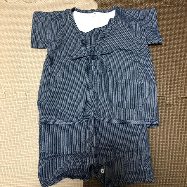 MUJI (無印良品)(ムジルシリョウヒン)の無印良品　甚平 キッズ/ベビー/マタニティのベビー服(~85cm)(甚平/浴衣)の商品写真