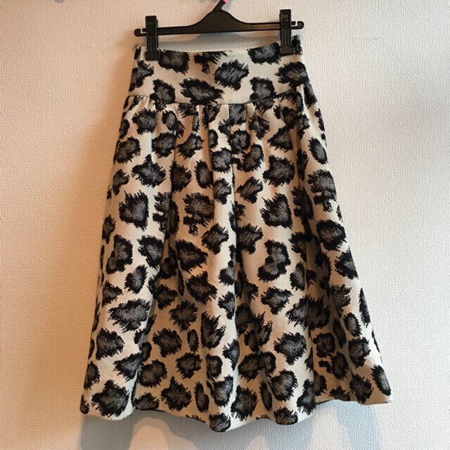 plumpynuts☆スカート　レオパード柄 レディースのスカート(ロングスカート)の商品写真