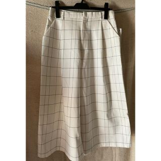 ザラ(ZARA)のZARA チェックワイドパンツ(カジュアルパンツ)