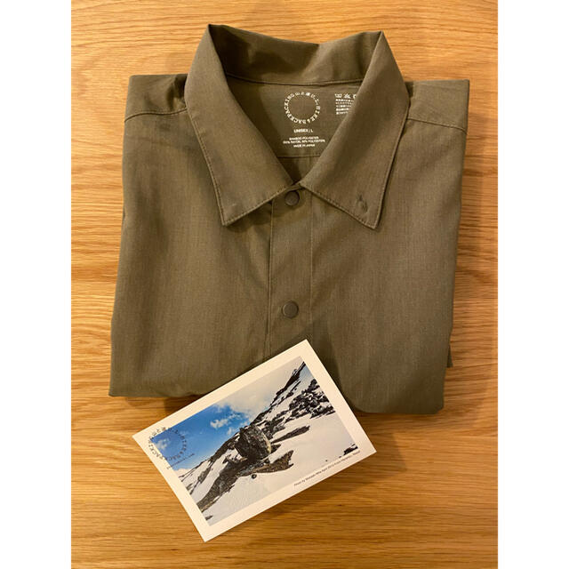 patagonia(パタゴニア)の山と道 Bamboo Short Sleeve Shirt バンブーシャツ スポーツ/アウトドアのアウトドア(登山用品)の商品写真