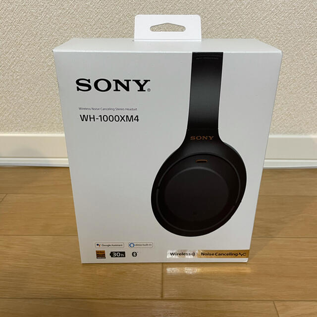 【品】sony ワイヤレスヘッドホン WH-1000XM4 ブラック